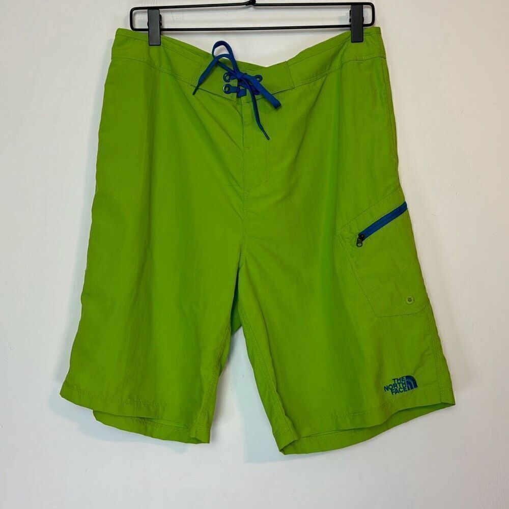 The North Face Class V Boardshort Tree Frog Green 32 NWT